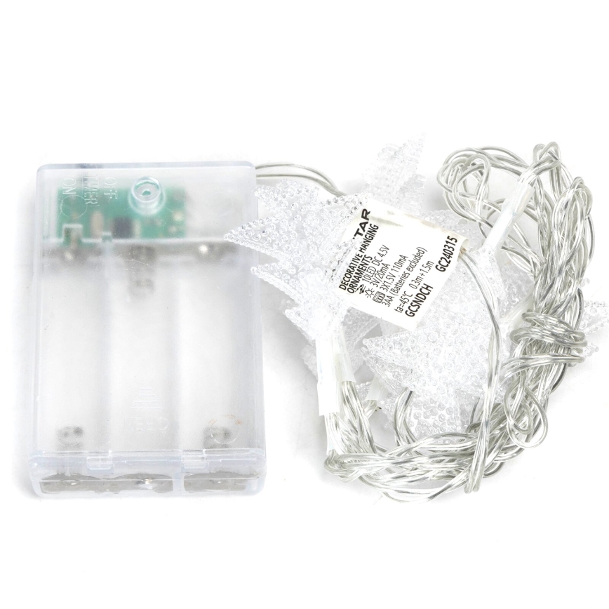 Aigostar - Corrente de Natal LED 20xLED/3xAA 3,3m árvores