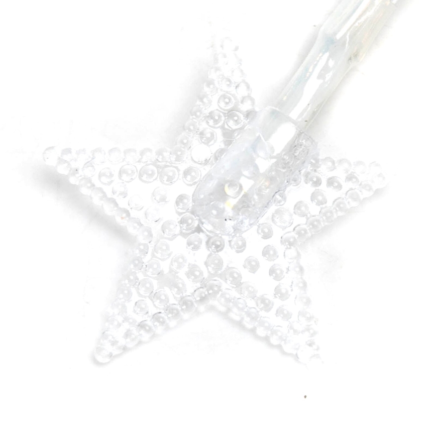 Aigostar - Corrente de Natal LED 20xLED/3xAA 3,3m estrelas
