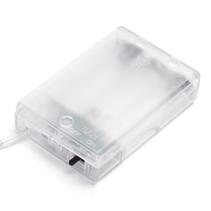 Aigostar - Corrente de Natal LED 50xLED/3xAA 5,3m multicolorida