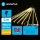 Aigostar - Corrente de Natal LED Solar 192xLED/8m IP65 branco quente