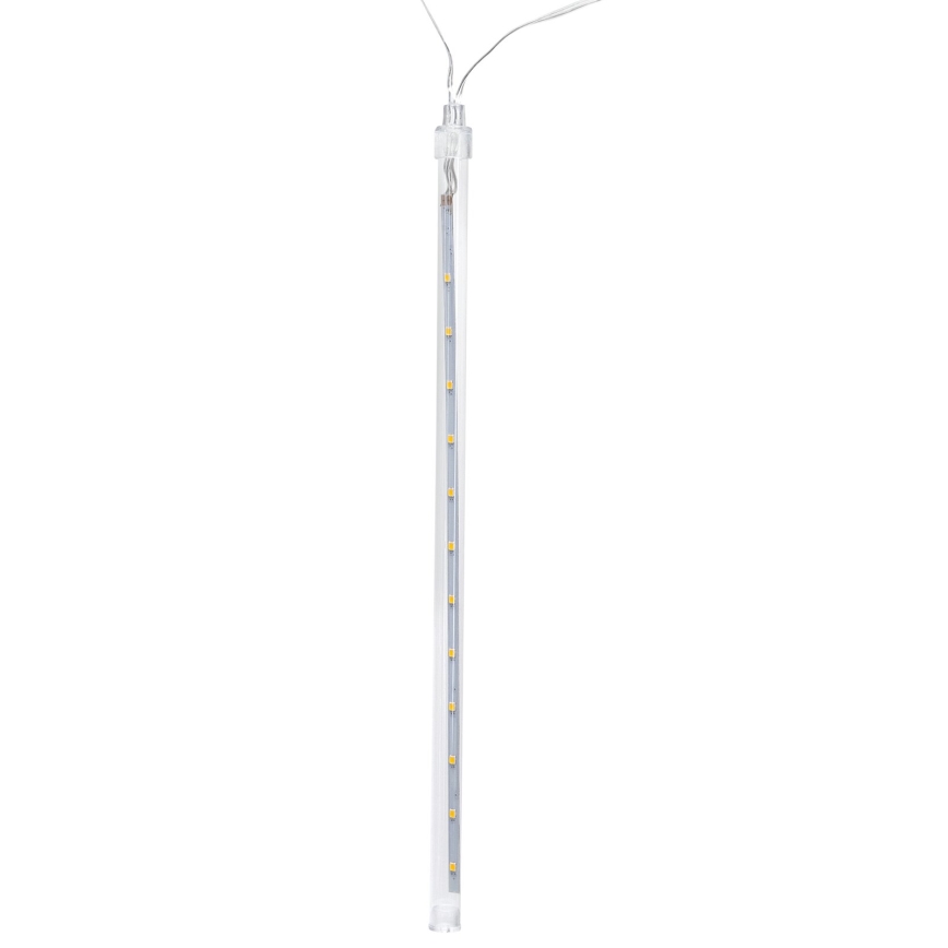 Aigostar - Corrente de Natal LED Solar 192xLED/8m IP65 branco quente