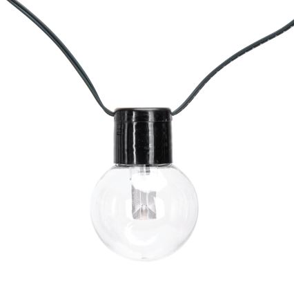 Aigostar - Corrente de Natal LED Solar 20xLED/8 funções 11,5m IP65 multicolorida