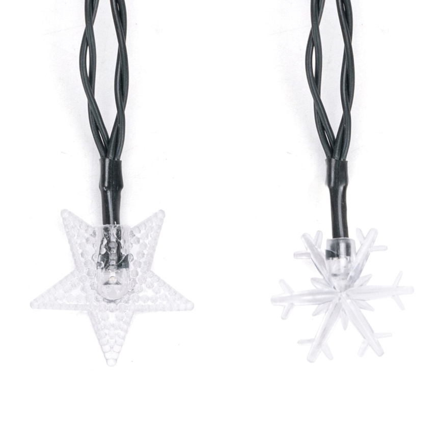 Aigostar - Corrente de Natal LED Solar 50xLED/8 funções 12m IP65 multicolor