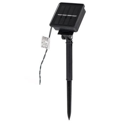 Aigostar - Corrente de Natal LED Solar 50xLED/8 funções 12m IP65 multicolor