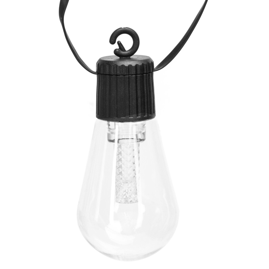 Aigostar - Corrente decorativa exterior LED 20xLED/13m IP44 branco frio