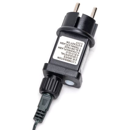 Aigostar - Corrente decorativa exterior LED 20xLED/13m IP44 branco frio