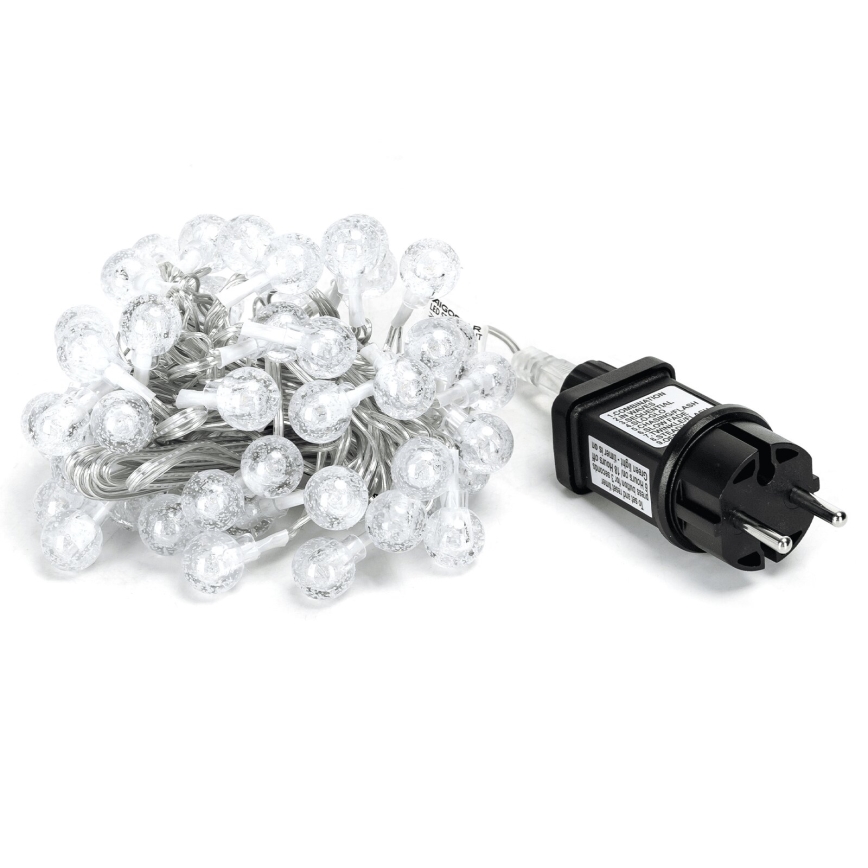 Aigostar - Corrente exterior de Natal LED 100xLED/8 funções 13m IP44 branco quente