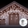 Aigostar - Corrente exterior de Natal LED 100xLED/8 funções 8x0,6m IP44 branco frio