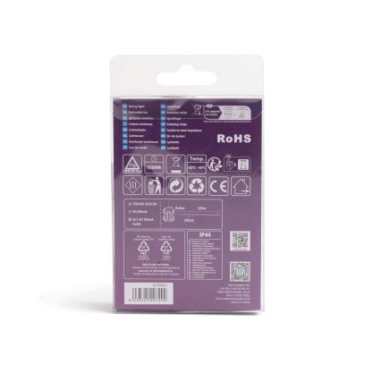 Aigostar - Corrente exterior de Natal LED 150xLED/8 funções 15,3m IP44 multicolorida