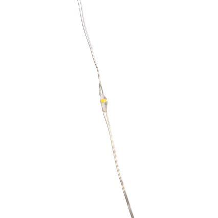 Aigostar -Corrente exterior de Natal LED 150xLED/8 funções 3xAA 15,3m IP44 branco quente