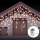 Aigostar - Corrente exterior de Natal LED 200xLED/8 funções 13x0,6m IP44 branco frio