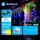 Aigostar - Corrente exterior de Natal LED 200xLED/8 funções 13x0,6m IP44 multicolorida