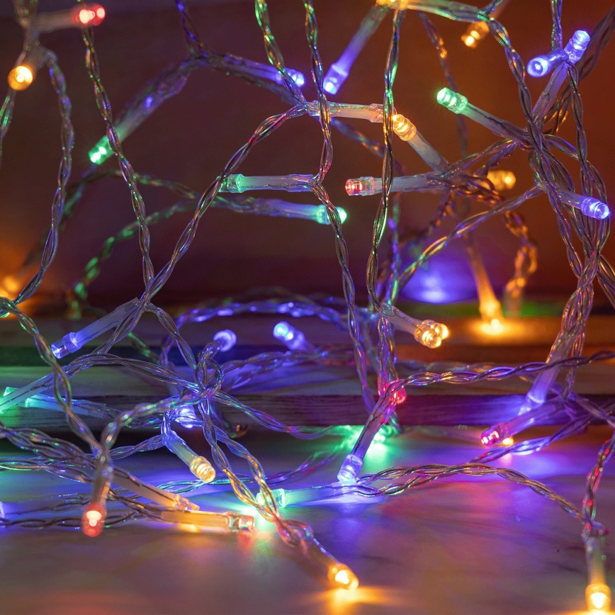 Aigostar - Corrente exterior de Natal LED 200xLED/8 funções 23m IP44 multicolor