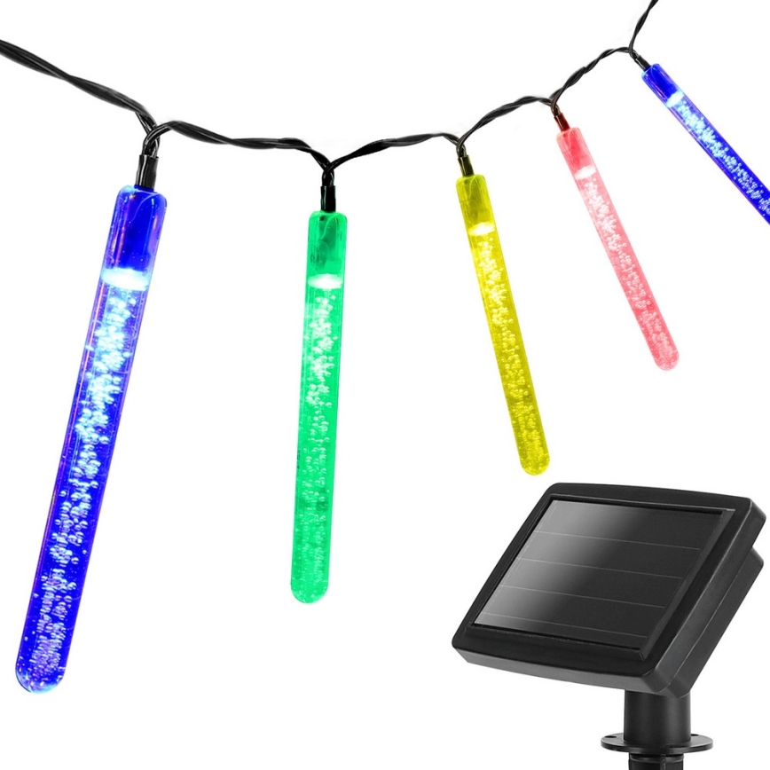 Aigostar - Corrente solar LED 20xLED/5,8m IP44 multicolor
