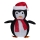 Aigostar - Decoração de Natal LED para exterior 50 LEDs/3xAA IP44 Pinguim
