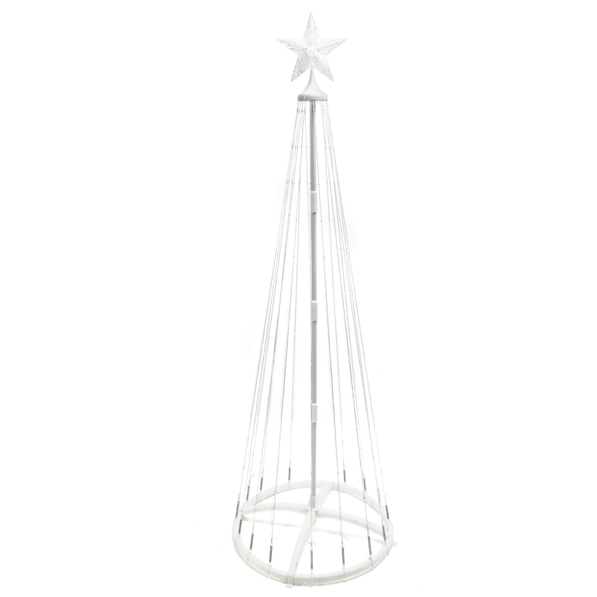 Aigostar - Decoração exterior de Natal LED LED/3,6W/230V 180 cm IP44 branco frio