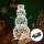 Aigostar - Decoração exterior de Natal LED LED/3,6W/31/230V 2700K 60 cm IP44 boneco de neve