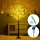 Aigostar - Decoração solar LED 285xLED/3,8m IP65 branco quente azeitona