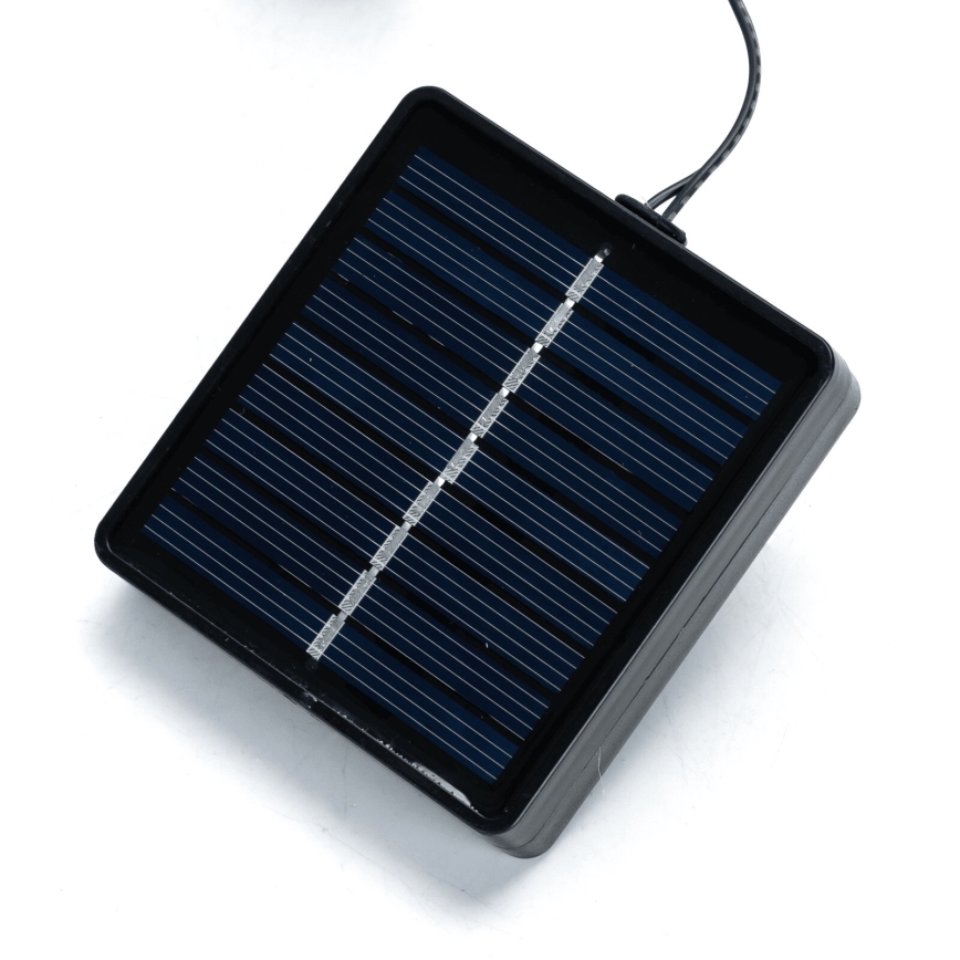 Aigostar - Decoração solar LED 60xLED/3,5m IP65 branco quente azeitona