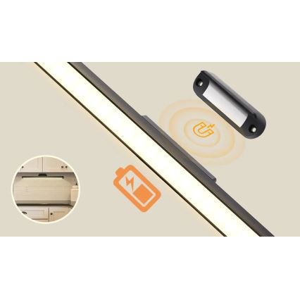 Aigostar - Espelho LED regulável LED/2,9W/5V