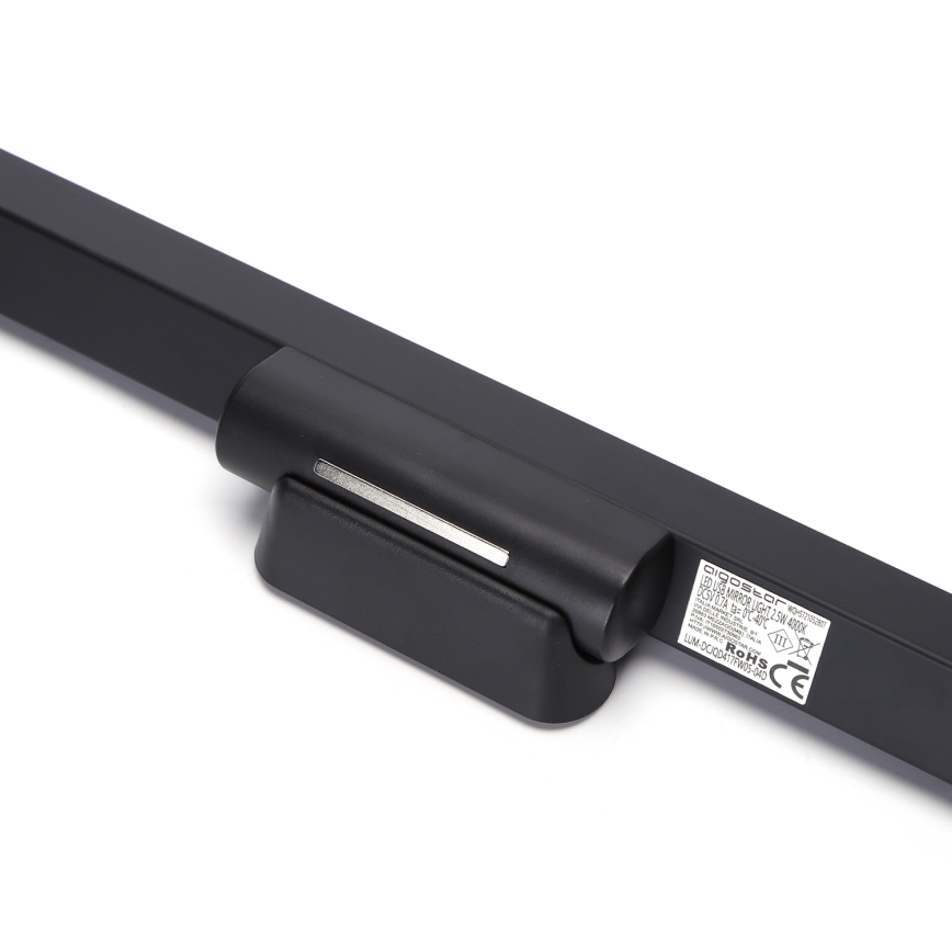 Aigostar - Espelho LED regulável LED/2,9W/5V