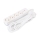 Aigostar - Extensão com interruptor 4 tomadas Tipo F 3m SCHUKO branco