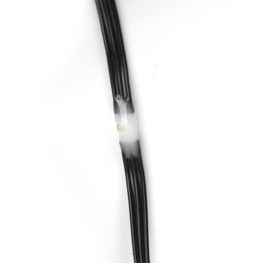 Aigostar - Guirlanda de Natal LED para exterior 50xLED/8 funções 3xAA 5,3m IP44 branco frio