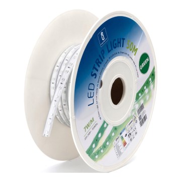 Aigostar - Fita LED 350 W / 230 V, 50 m, verde, IP65