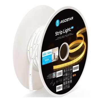 Aigostar - Fita LED LED/250W/230V 50m 3000K IP65