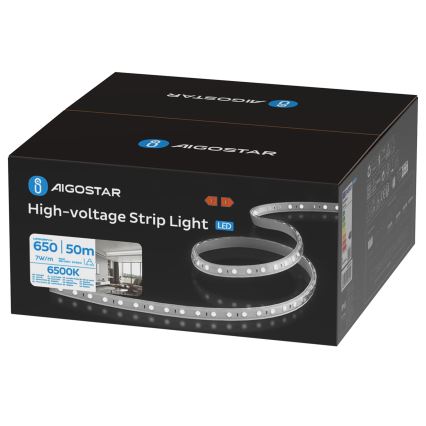 Aigostar - Fita LED para exterior 50m LED/350W/230V 6500K IP65