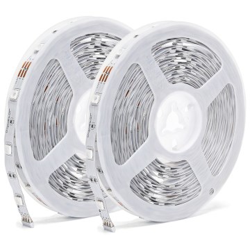 Aigostar - Fita LED RGBW Regulável LED/48W/12V 2x7,5 m Wi-Fi