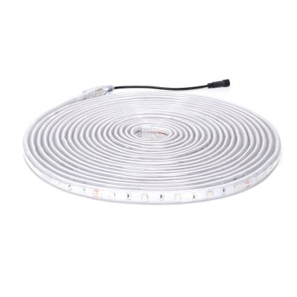 Aigostar - Fita solar LED RGB regulável LED/10W/3,2V 10 m IP65 + comando
