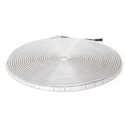 Aigostar - Fita solar LED RGB regulável LED/20W/3,2V 20 m IP65 + comando