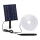 Aigostar - Fita solar LED RGB regulável LED/5W/3,2V 7 m IP65 + comando