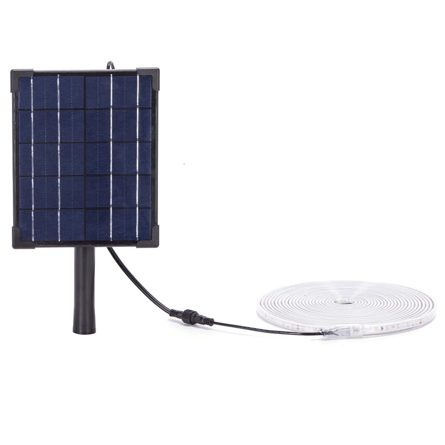 Aigostar - Fita solar LED RGB regulável LED/5W/3,2V 7 m IP65 + comando