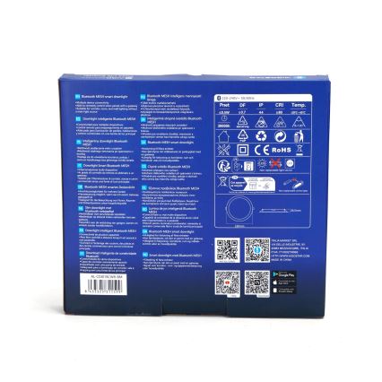 Aigostar - Foco de encastrar LED com regulação MESH LED/18W/230V 2700-6500K diâmetro 23 cm