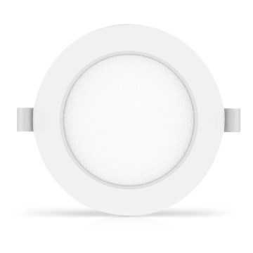 Aigostar - Foco de encastrar LED LED/6W/230V 3000K diâmetro 11,8 cm branco