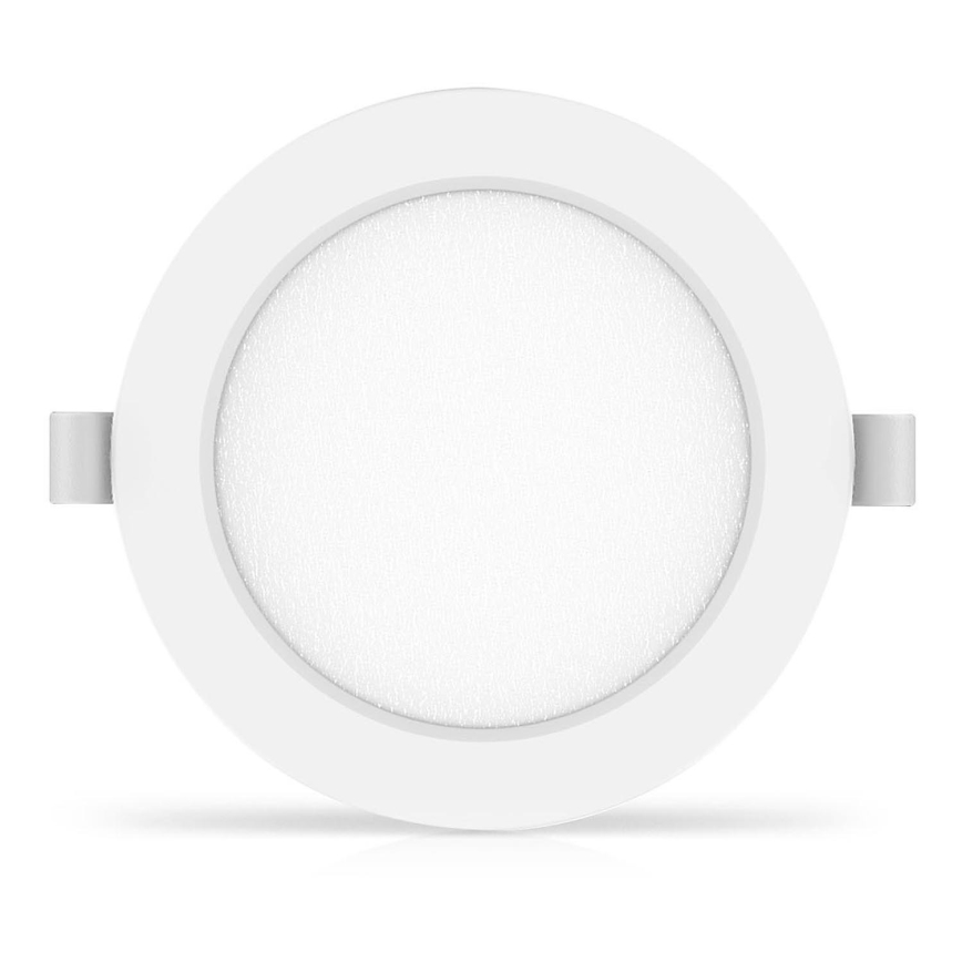 Aigostar - Foco de encastrar LED LED/9W/230V 6500K diâmetro 14,5 cm branco