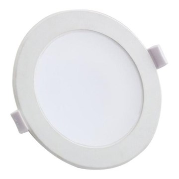 Aigostar - Foco de encastrar LED para casa de banho  LED/10W/230V 6000K IP44 diâmetro 11,5 cm branco