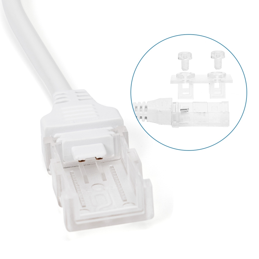 Aigostar - Fonte de alimentação para fitas LED 10 mm, 600W/230V, branca