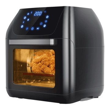 Aigostar - Forno de ar quente 1400W/230V 12l preto