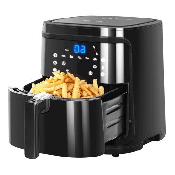 Aigostar - Fritadeira inteligente de ar quente 7l 1900W/230V/60min Wi-Fi