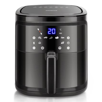 Aigostar - Fritadeira inteligente de ar quente 7l 1900W/230V/60min Wi-Fi