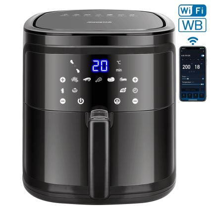 Aigostar - Fritadeira inteligente de ar quente 7l 1900W/230V/60min Wi-Fi