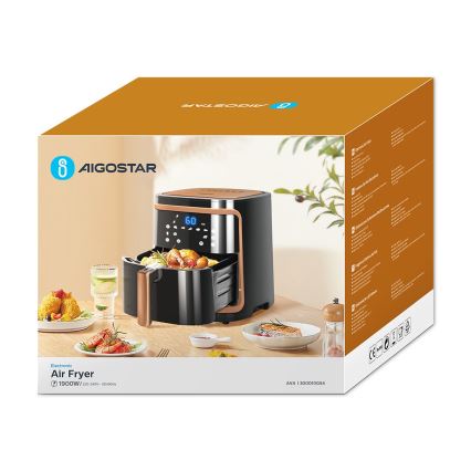 Aigostar - Fritadeira sem óleo 7l 1900W/230V
