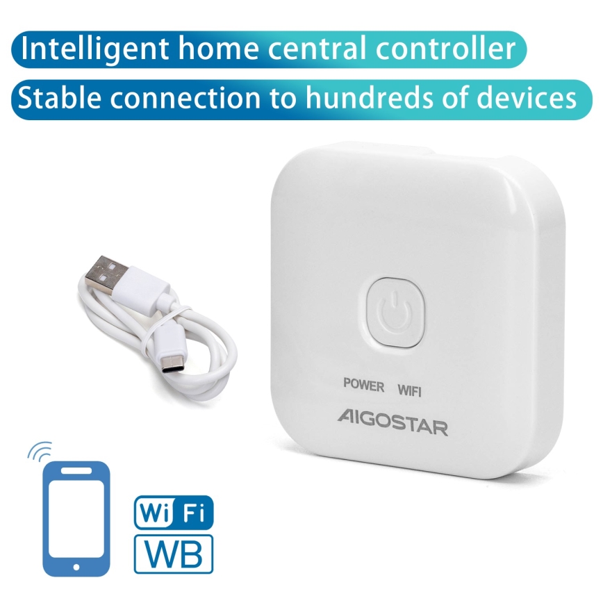 Aigostar - Gateway inteligente 5V Wi-Fi