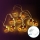 Aigostar - Guirlanda de Natal LED 10xLED/3xAA 1,5m branco quente com boneco de neve