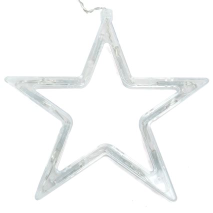 Aigostar - Guirlanda de Natal LED para exterior 120xLED/6W/230V/8 funções 3x0,6m IP44 branco frio + controlo remoto
