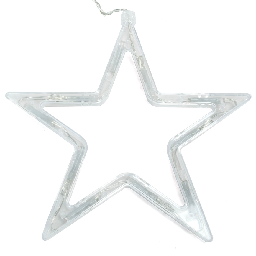 Aigostar - Guirlanda de Natal LED para exterior 120xLED/6W/230V/8 funções 3x0,6m IP44 branco frio + controlo remoto