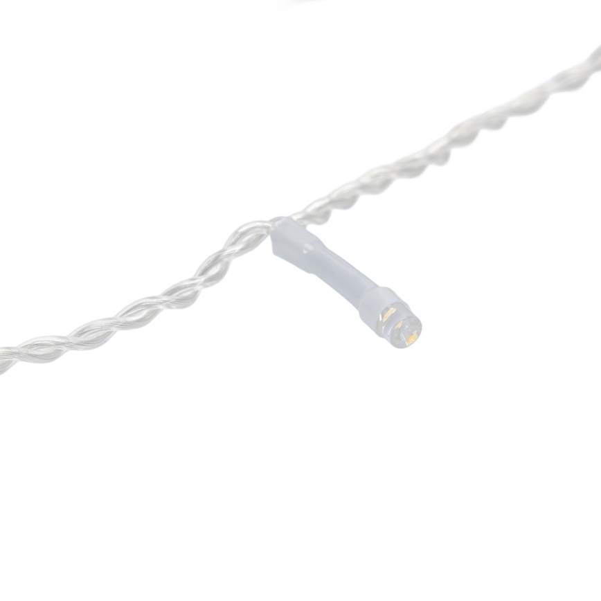 Aigostar - Cordão de luzes de Natal LED para exterior 150 LEDs/6W/230V/8 funções 1,5x1m IP44 branco quente + controlo remoto